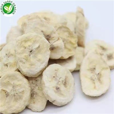 Gefriergetrocknete Bananenchips