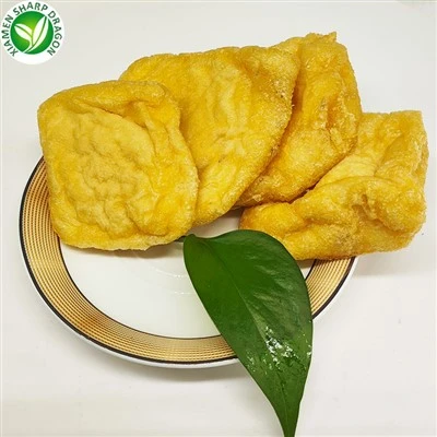 Gefrorener, frittierter Tofu
